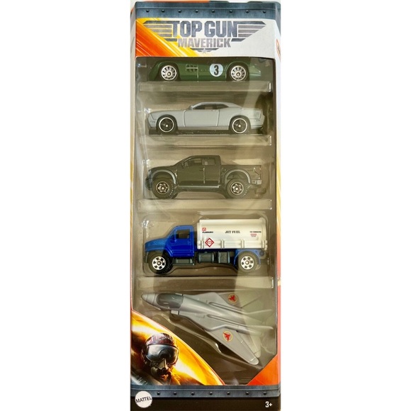 Matchbox Top Gun Maverick Cars 5-Pack - Picture 1 of 3